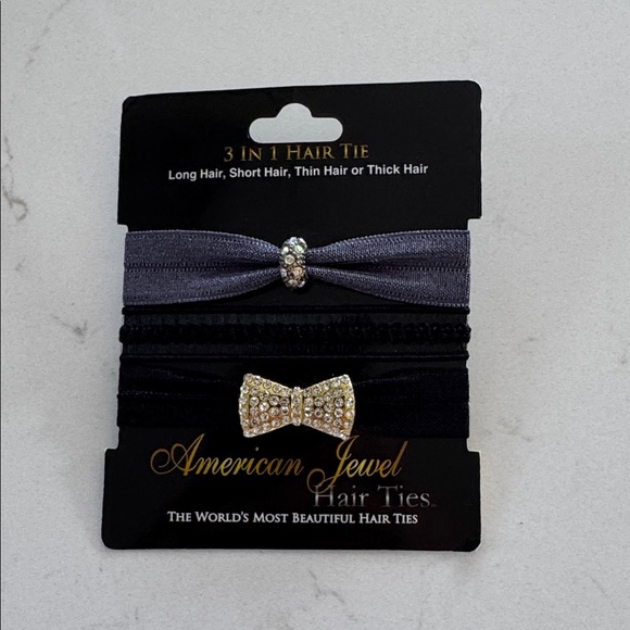 Black Hair Accessories Set NWOT ✨ - Picture 4 of 4